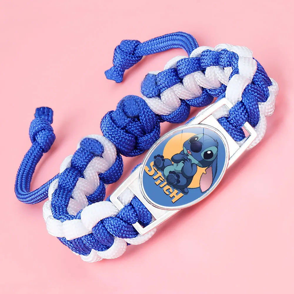 Bracelet Stitch Bleu-Vetement Stitch
