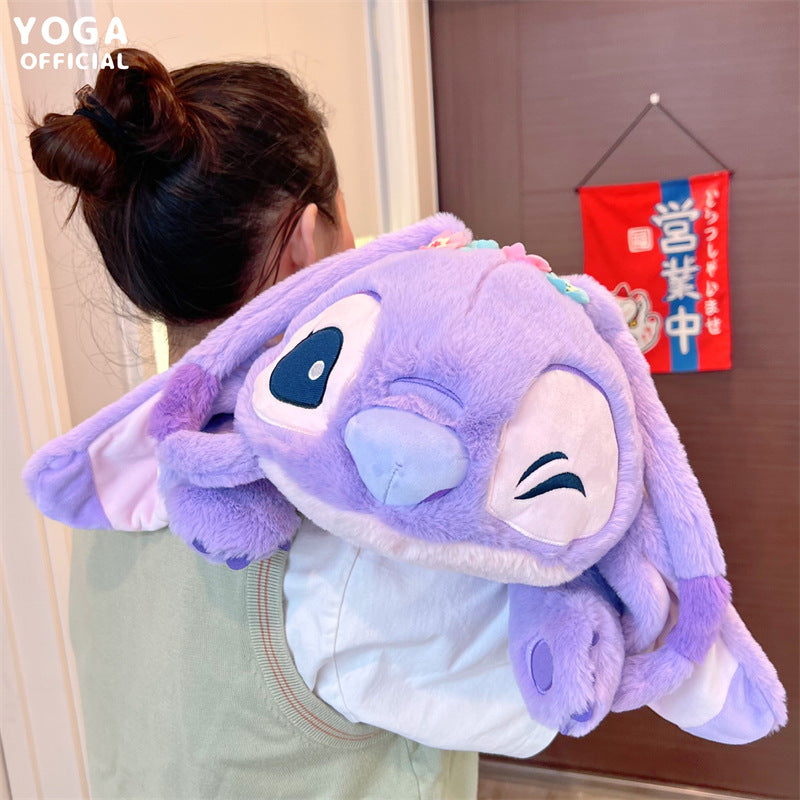 Grande Peluche Stitch Violette-Vetement Stitch