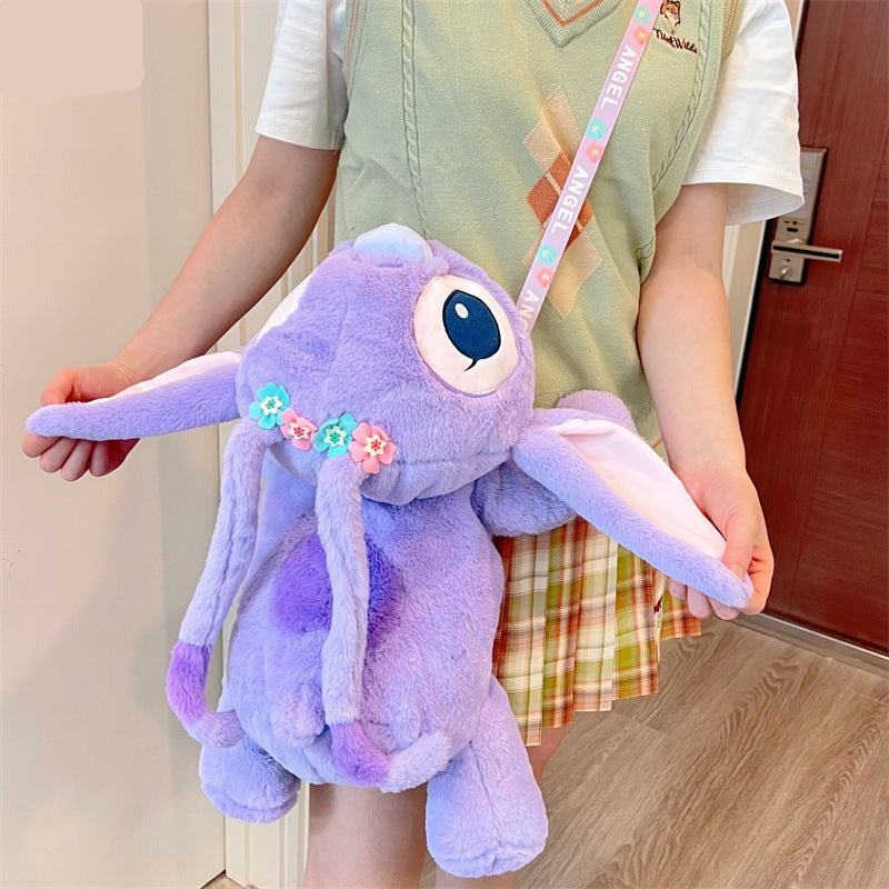 Grande Peluche Stitch Violette-Vetement Stitch