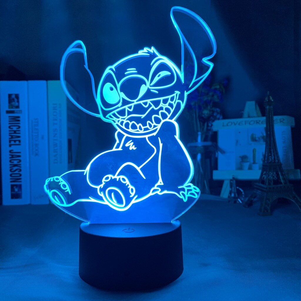 Lampe Stitch clin d'oeil-Vetement Stitch