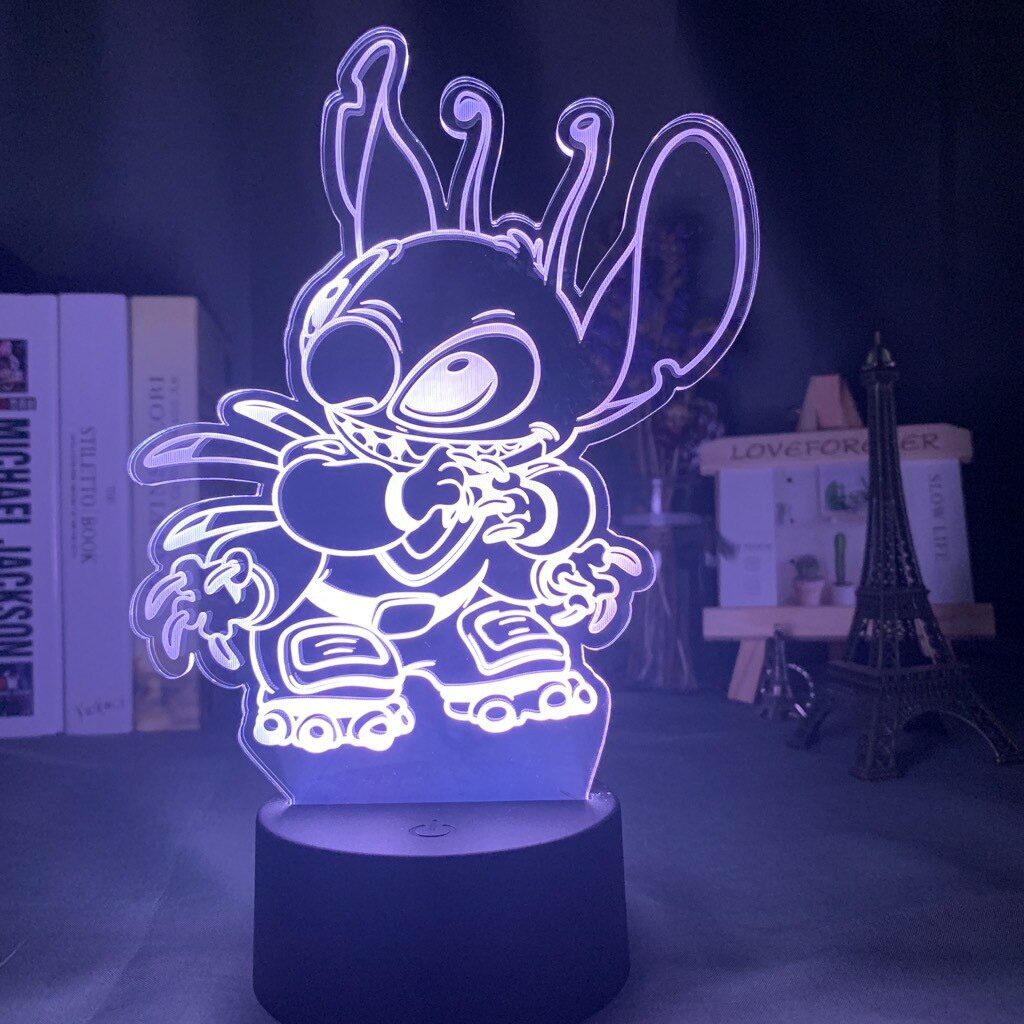 Lampe Stitch extraterrestre-Vetement Stitch