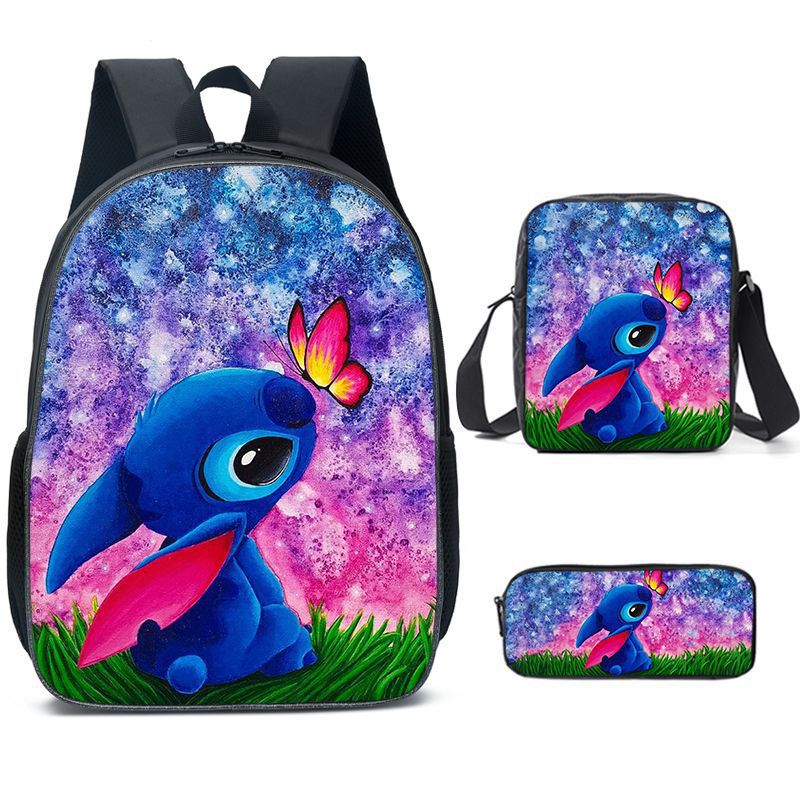 Pack écolier Stitch Papillon-Vetement Stitch