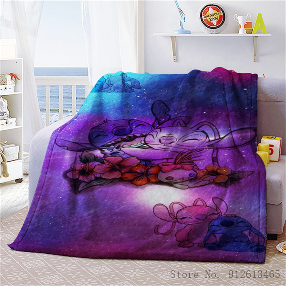 Plaid Stitch et Angel Confortable-Vetement Stitch