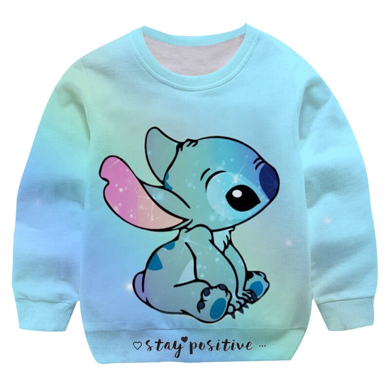 Pull Enfant Stitch Stay positive-Vetement Stitch