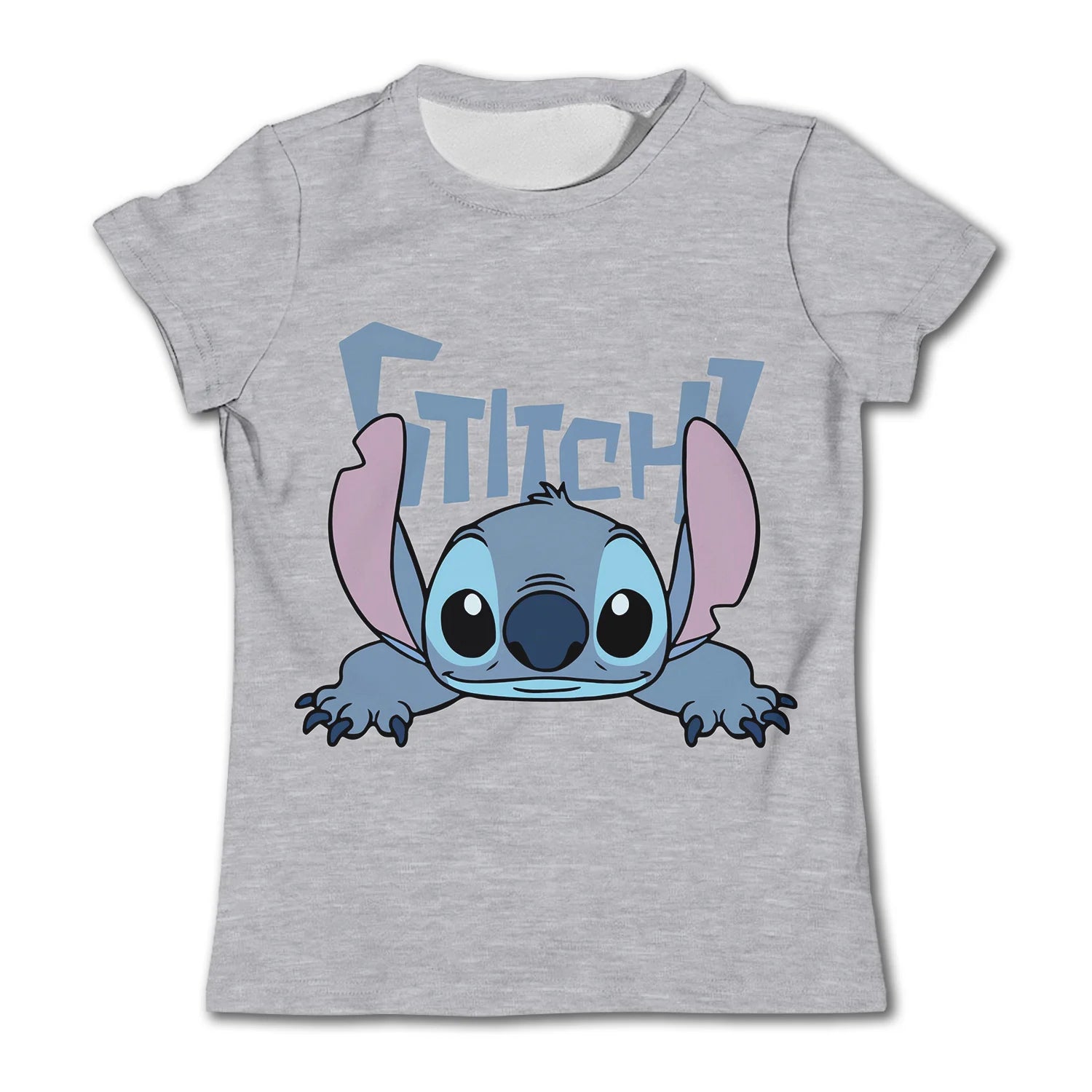 T Shirt Stitch gris-Vetement Stitch