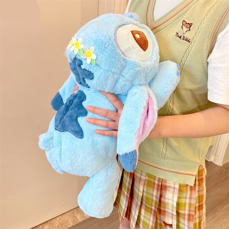 Grande Peluche Stitch Bleue-Vetement Stitch
