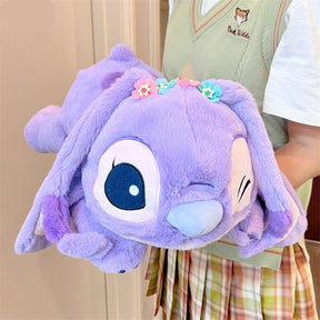 Grande Peluche Stitch Violette-Vetement Stitch