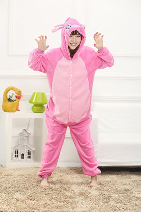 Pyjama Combinaison Stitch Rose