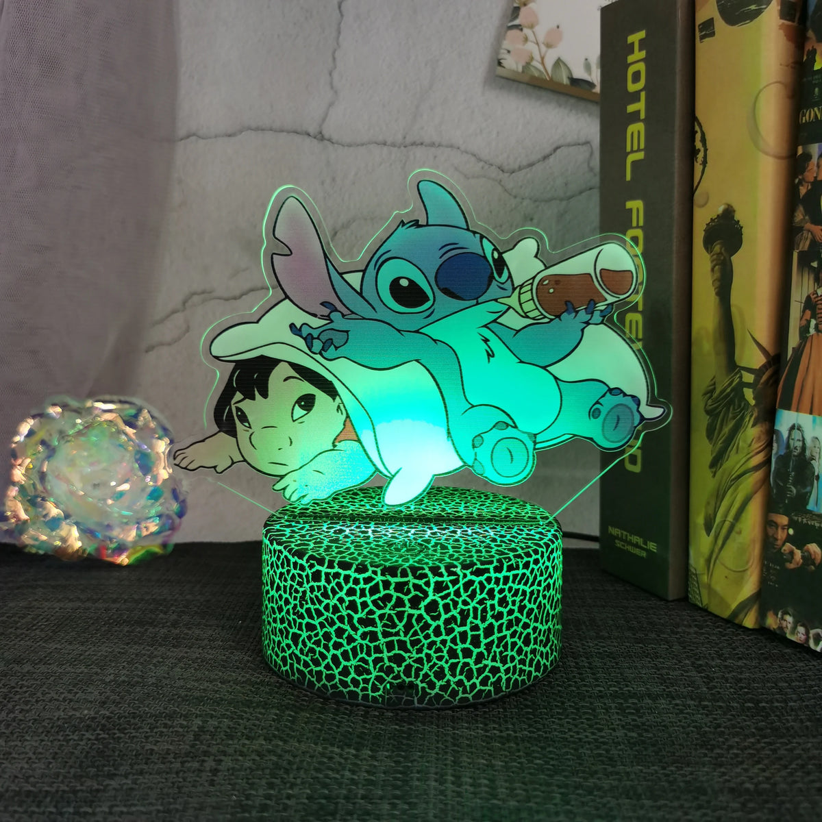 Lampe Personnages Lilo et Stitch-Vetement Stitch