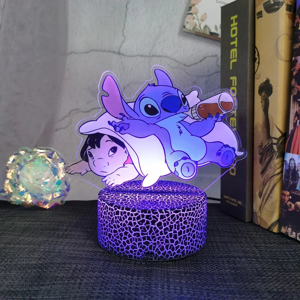 Lampe Personnages Lilo et Stitch-Vetement Stitch