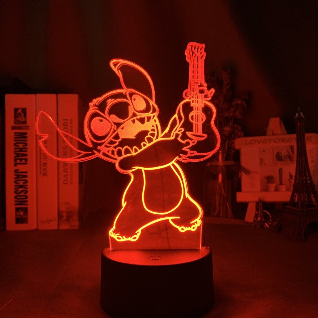 Lampe Stitch Ukulele-Vetement Stitch