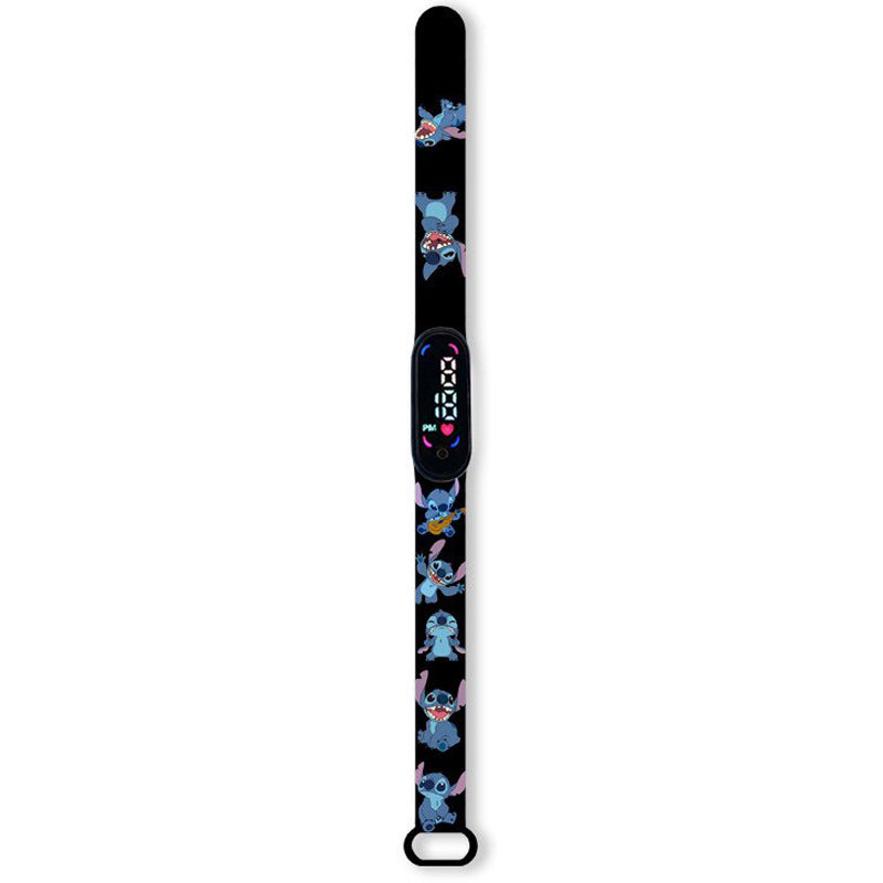 Montre digitale Stitch noir-Vetement Stitch
