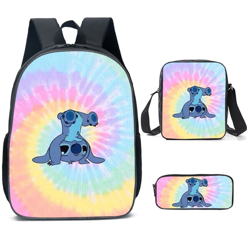 Pack écolier Stitch Tie and Dye-Vetement Stitch