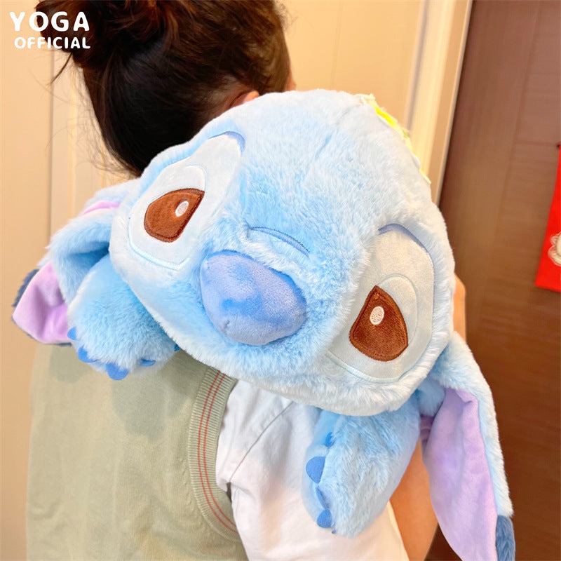 Grande Peluche Stitch Bleue