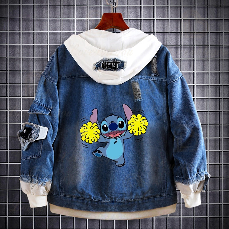 Veste jeans Stitch danse