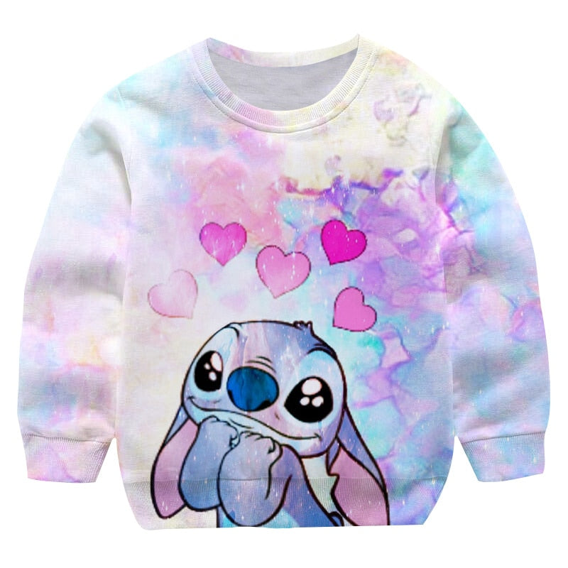 Pull Enfant Stitch Amoureux