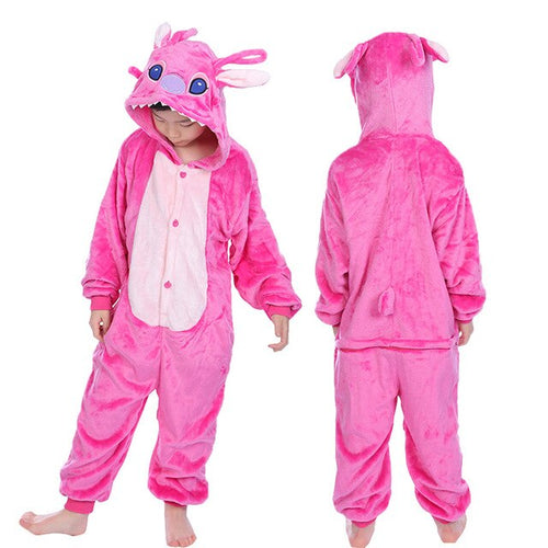 Pyjama Stitch Rose pour enfant