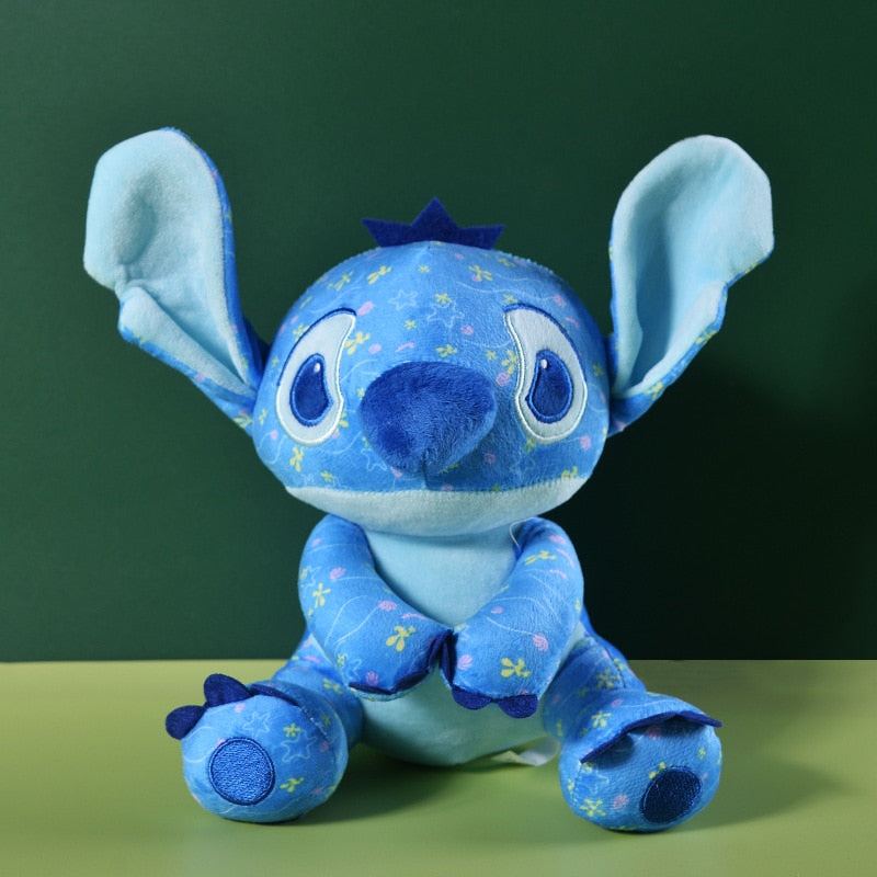 Peluche Stitch Fleurs