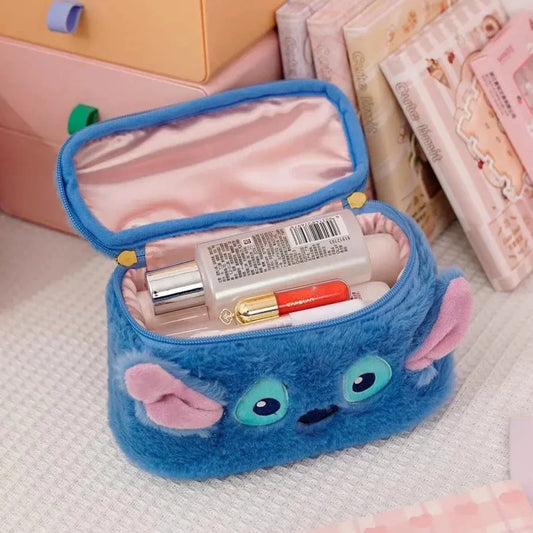 Sac maquillage Stitch peluche