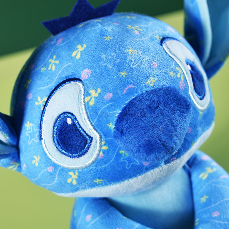 Peluche Stitch Fleurs