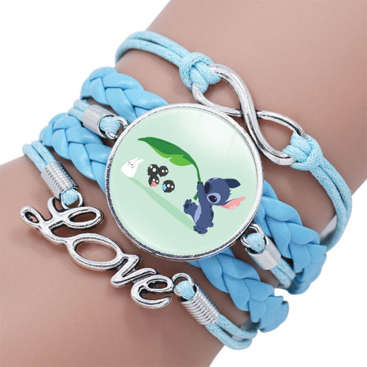 Bracelet Stitch feuille