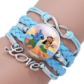 Bracelet Lilo et Stitch plage