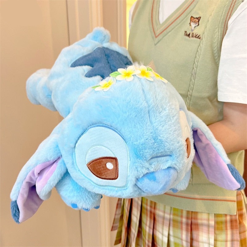 Grande Peluche Stitch Bleue