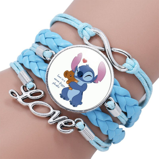 Bracelet Stitch avec nounours