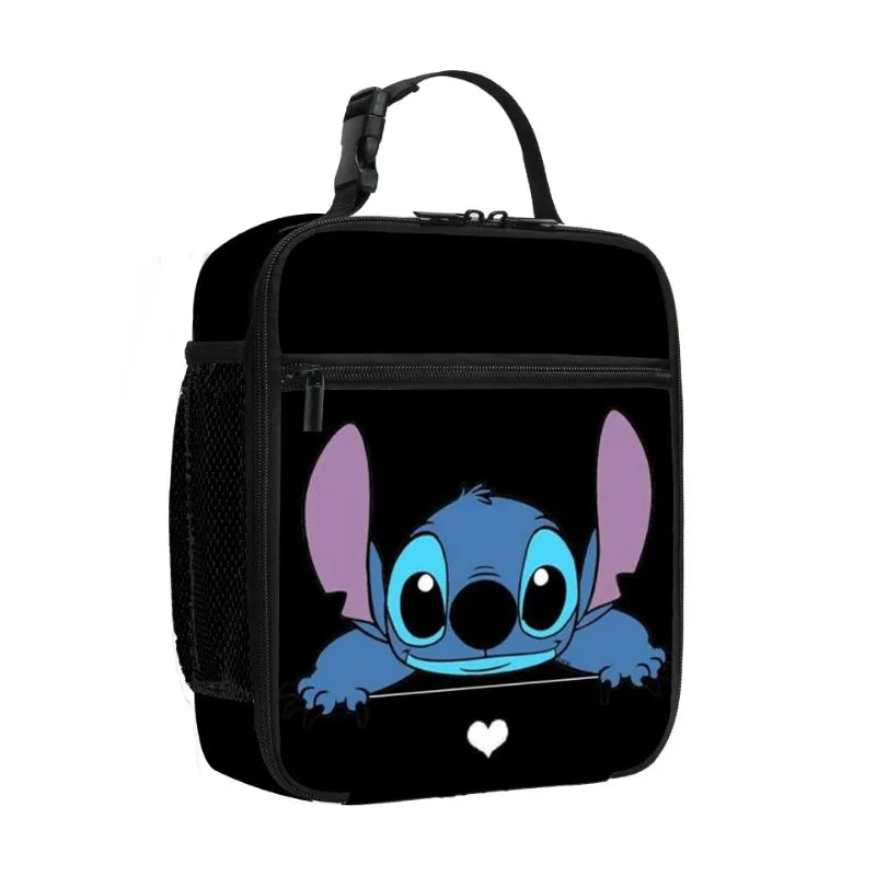 Sac de goûter Stitch noir