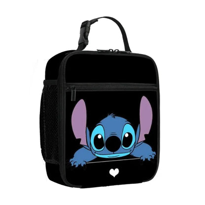 Sac de goûter Stitch noir