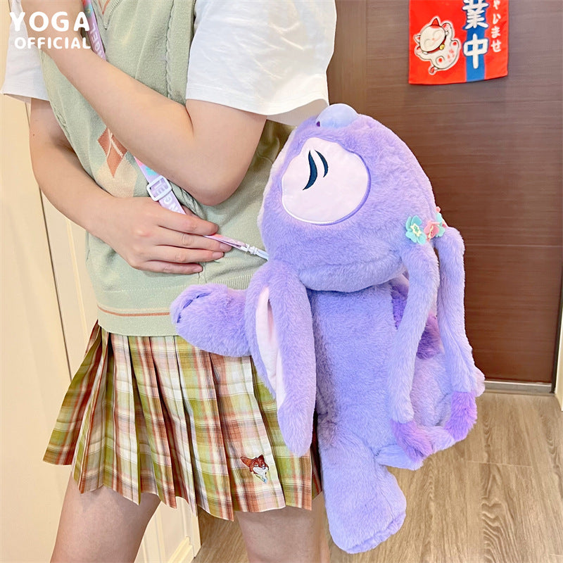 Grande Peluche Stitch Violette