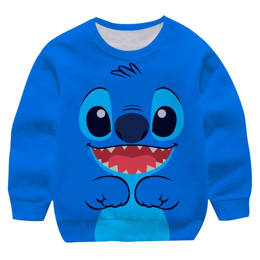 Pull Enfant Stitch qui rigole