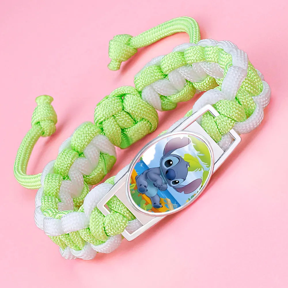 Bracelet Stitch vert