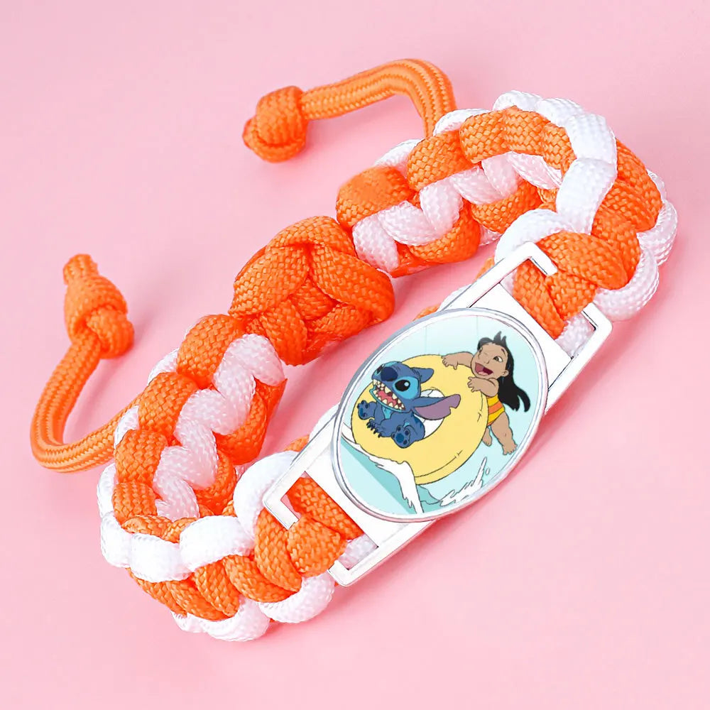 Bracelet Lilo et Stitch orange