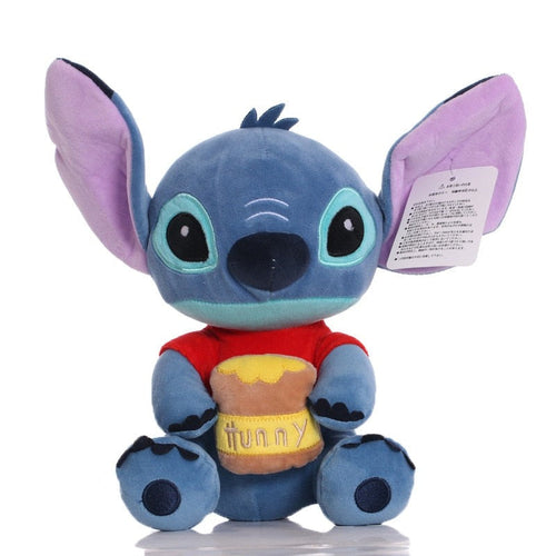 Peluche Stitch avec miel