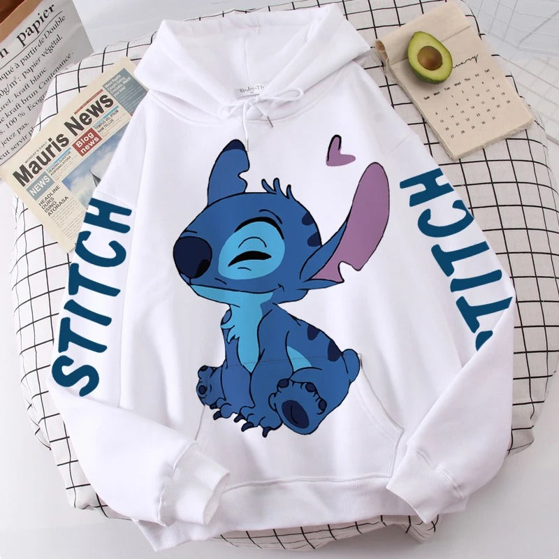 Sweat Stitch fond blanc-Vetement Stitch