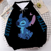Sweat Stitch fond noir-Vetement Stitch