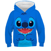 Sweat enfant Stitch bleu-Vetement Stitch