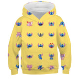 Sweat enfant jaune Stitch & Angel-Vetement Stitch