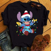 T-shirt Stitch Chrismas-Vetement Stitch