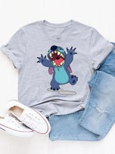 T shirt Stitch coupe droite-Vetement Stitch