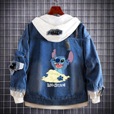 Veste jeans Stitch sable-Vetement Stitch