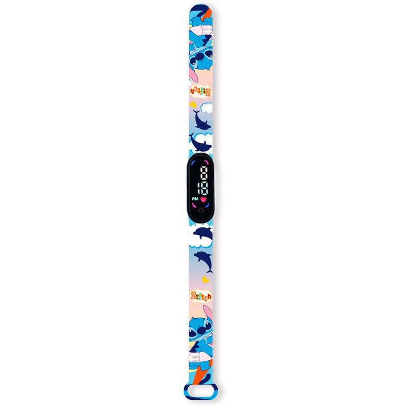 Montre digitale Stitch dauphin